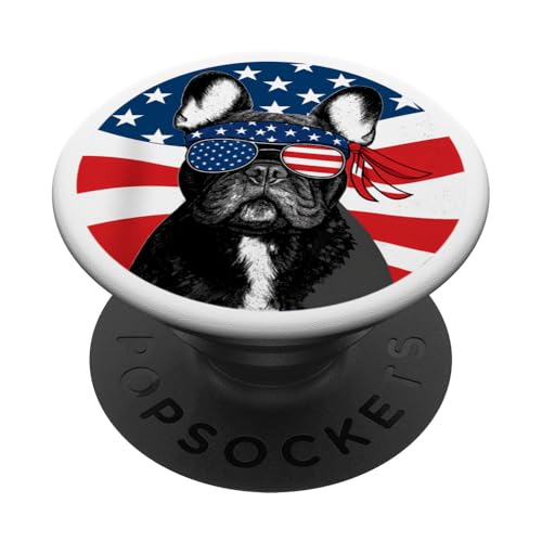 Frenchie 4. Juli Französischer Hund USA Flagge Where's the Paw-ty PopSockets Klebender PopGrip Frenchie 4. Juli Französischer Hund USA Flagge Where's the Paw-ty PopSockets Klebender PopGrip von French Bulldog USA Flag Let's Pawty Men Women Kid
