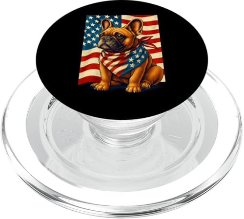 Frenchie 4. Juli Französischer Hund USA Flagge Where's the Paw-ty PopSockets PopGrip für MagSafe Frenchie 4. Juli Französischer Hund USA Flagge Where's the Paw-ty PopSockets PopGrip für MagSafe von French Bulldog USA Flag Let's Pawty Men Women Kid