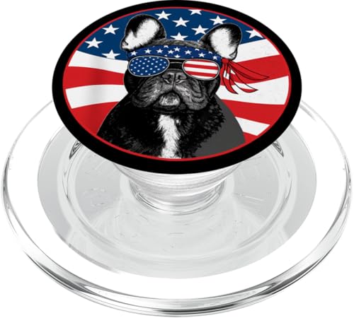 Frenchie 4. Juli Französischer Hund USA Flagge Where's the Paw-ty PopSockets PopGrip für MagSafe Frenchie 4. Juli Französischer Hund USA Flagge Where's the Paw-ty PopSockets PopGrip für MagSafe von French Bulldog USA Flag Let's Pawty Men Women Kid