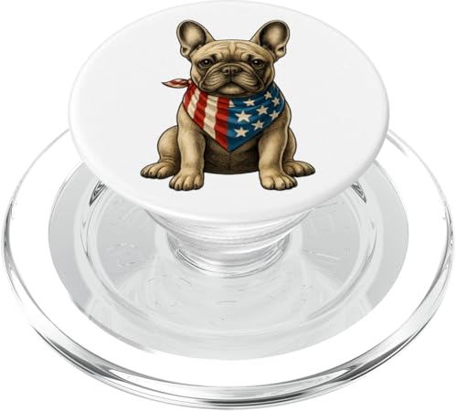 Frenchie 4. Juli Französischer Hund USA Flagge Where's the Paw-ty PopSockets PopGrip für MagSafe Frenchie 4. Juli Französischer Hund USA Flagge Where's the Paw-ty PopSockets PopGrip für MagSafe von French Bulldog USA Flag Let's Pawty Men Women Kid
