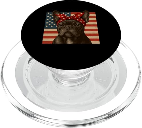 Frenchie 4. Juli Französischer Hund USA Flagge Where's the Paw-ty PopSockets PopGrip für MagSafe Frenchie 4. Juli Französischer Hund USA Flagge Where's the Paw-ty PopSockets PopGrip für MagSafe von French Bulldog USA Flag Let's Pawty Men Women Kid
