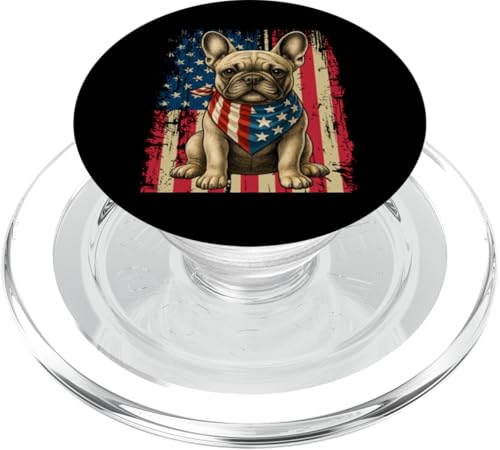 Frenchie 4. Juli Französischer Hund USA Flagge Where's the Paw-ty PopSockets PopGrip für MagSafe Frenchie 4. Juli Französischer Hund USA Flagge Where's the Paw-ty PopSockets PopGrip für MagSafe von French Bulldog USA Flag Let's Pawty Men Women Kid