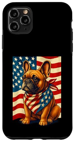 Merica Französische Bulldogge Amerikanische Flagge 4. Juli Frenchie Hülle für iPhone 11 Pro Max Merica Französische Bulldogge Amerikanische Flagge 4. Juli Frenchie Hülle für iPhone 11 Pro Max von French Bulldog USA Flag Let's Pawty Men Women Kid