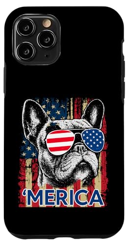 Merica Französische Bulldogge Amerikanische Flagge 4. Juli Frenchie Hülle für iPhone 11 Pro Merica Französische Bulldogge Amerikanische Flagge 4. Juli Frenchie Hülle für iPhone 11 Pro von French Bulldog USA Flag Let's Pawty Men Women Kid