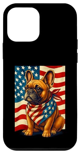 Merica Französische Bulldogge Amerikanische Flagge 4. Juli Frenchie Hülle für iPhone 12 mini Merica Französische Bulldogge Amerikanische Flagge 4. Juli Frenchie Hülle für iPhone 12 mini von French Bulldog USA Flag Let's Pawty Men Women Kid