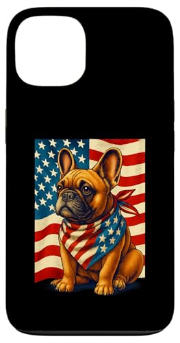 Merica Französische Bulldogge Amerikanische Flagge 4. Juli Frenchie Hülle für iPhone 13 Merica Französische Bulldogge Amerikanische Flagge 4. Juli Frenchie Hülle für iPhone 13 von French Bulldog USA Flag Let's Pawty Men Women Kid