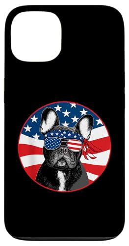 Merica Französische Bulldogge Amerikanische Flagge 4. Juli Frenchie Hülle für iPhone 13 Merica Französische Bulldogge Amerikanische Flagge 4. Juli Frenchie Hülle für iPhone 13 von French Bulldog USA Flag Let's Pawty Men Women Kid