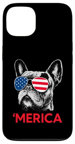 Merica Französische Bulldogge Amerikanische Flagge 4. Juli Frenchie Hülle für iPhone 13 Merica Französische Bulldogge Amerikanische Flagge 4. Juli Frenchie Hülle für iPhone 13 von French Bulldog USA Flag Let's Pawty Men Women Kid