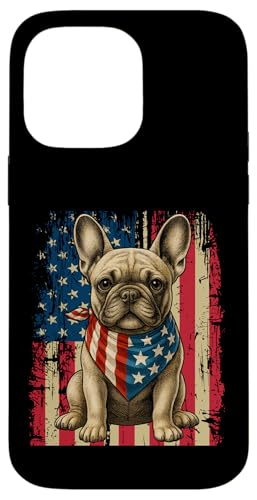 Merica Französische Bulldogge Amerikanische Flagge 4. Juli Frenchie Hülle für iPhone 14 Pro Max Merica Französische Bulldogge Amerikanische Flagge 4. Juli Frenchie Hülle für iPhone 14 Pro Max von French Bulldog USA Flag Let's Pawty Men Women Kid