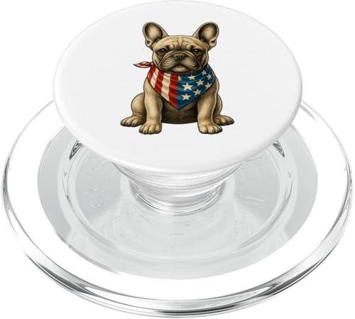 Merica Französische Bulldogge Amerikanische Flagge 4. Juli Frenchie PopSockets PopGrip für MagSafe Merica Französische Bulldogge Amerikanische Flagge 4. Juli Frenchie PopSockets PopGrip für MagSafe von French Bulldog USA Flag Let's Pawty Men Women Kid