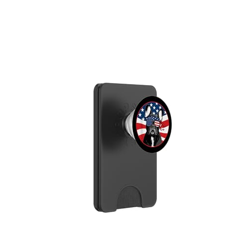 Merica Französische Bulldogge Amerikanische Flagge 4. Juli Frenchie PopSockets PopWallet für MagSafe Merica Französische Bulldogge Amerikanische Flagge 4. Juli Frenchie PopSockets PopWallet für MagSafe von French Bulldog USA Flag Let's Pawty Men Women Kid