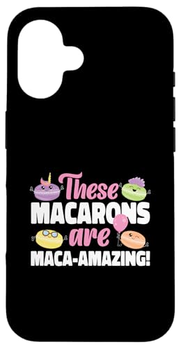 Diese Macarons sind erstaunlich Hülle für iPhone 16 von French Food Designs For A Foodie