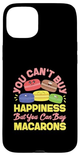 Glück kann man nicht kaufen, aber Macarons Hülle für iPhone 15 Plus von French Food Designs For A Foodie