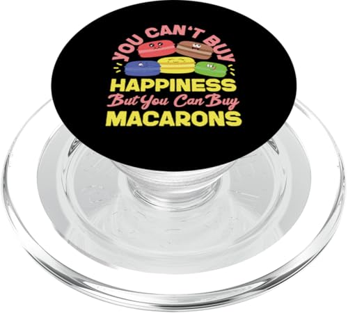 Glück kann man nicht kaufen, aber Macarons PopSockets PopGrip für MagSafe von French Food Designs For A Foodie