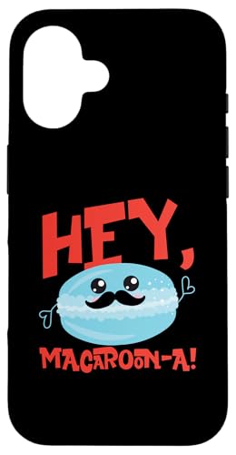 Hallo, Macaroon-A! Hülle für iPhone 16 von French Food Designs For A Foodie