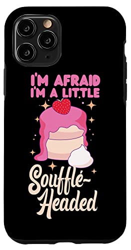 I'm Afraid I'm a Little Soufflé-Kopf Hülle für iPhone 11 Pro von French Food Designs For A Foodie