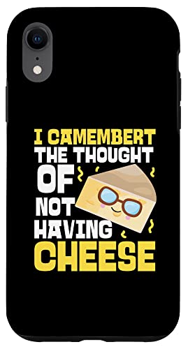 Ich Camembert, der Gedanke, keinen Käse zu essen Hülle für iPhone XR von French Food Designs For A Foodie