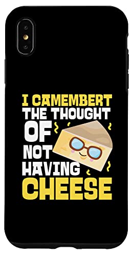 Ich Camembert, der Gedanke, keinen Käse zu essen Hülle für iPhone XS Max von French Food Designs For A Foodie