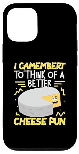 Ich Camembert, um mir ein besseres Käsewortspiel auszudenken Hülle für iPhone 12/12 Pro von French Food Designs For A Foodie