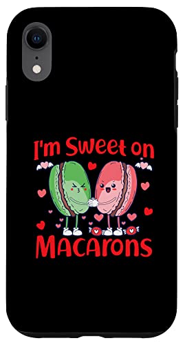 Ich bin Süß auf Macarons Hülle für iPhone XR von French Food Designs For A Foodie