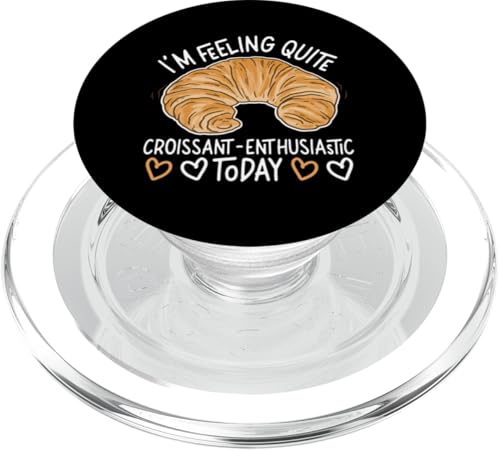Ich bin heute ziemlich croissant-begeistert PopSockets PopGrip für MagSafe Ich bin heute ziemlich croissant-begeistert PopSockets PopGrip für MagSafe von French Food Designs For A Foodie