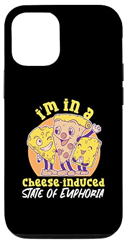 Ich bin in einem durch Käse ausgelösten Zustand der Euphorie Hülle für iPhone 12/12 Pro von French Food Designs For A Foodie