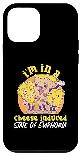 Ich bin in einem durch Käse ausgelösten Zustand der Euphorie Hülle für iPhone 12 mini von French Food Designs For A Foodie