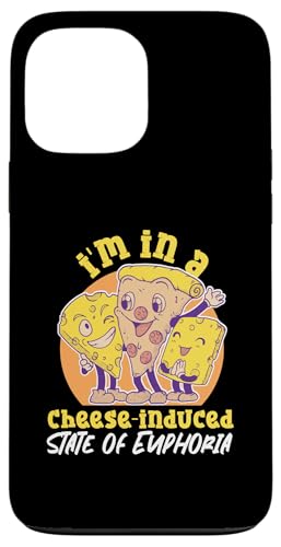 Ich bin in einem durch Käse ausgelösten Zustand der Euphorie Hülle für iPhone 13 Pro Max von French Food Designs For A Foodie