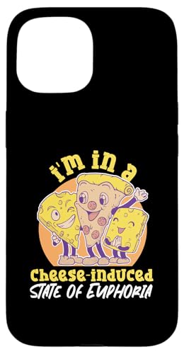 Ich bin in einem durch Käse ausgelösten Zustand der Euphorie Hülle für iPhone 15 von French Food Designs For A Foodie