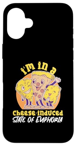 Ich bin in einem durch Käse ausgelösten Zustand der Euphorie Hülle für iPhone 16 Plus Ich bin in einem durch Käse ausgelösten Zustand der Euphorie Hülle für iPhone 16 Plus von French Food Designs For A Foodie