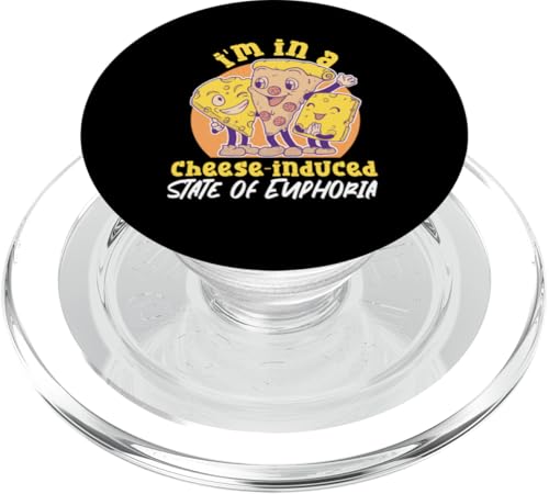 Ich bin in einem durch Käse ausgelösten Zustand der Euphorie PopSockets PopGrip für MagSafe Ich bin in einem durch Käse ausgelösten Zustand der Euphorie PopSockets PopGrip für MagSafe von French Food Designs For A Foodie