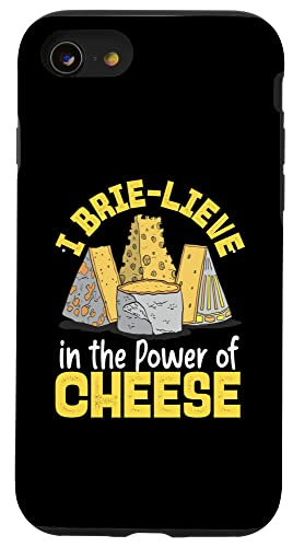 Ich liebe kurz die Macht des Käses Hülle für iPhone SE (2020) / 7 / 8 von French Food Designs For A Foodie