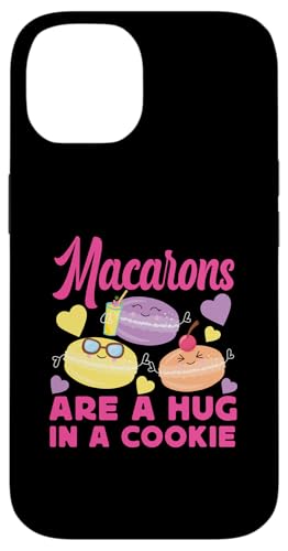 Macarons sind eine Umarmung in einem Keks Hülle für iPhone 14 von French Food Designs For A Foodie
