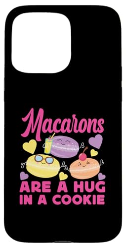 Macarons sind eine Umarmung in einem Keks Hülle für iPhone 15 Pro Max von French Food Designs For A Foodie