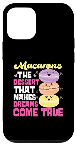 Macarons: Das Dessert, das Träume wahr werden lässt Hülle für iPhone 12/12 Pro von French Food Designs For A Foodie