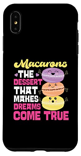 Macarons: Das Dessert, das Träume wahr werden lässt Hülle für iPhone XS Max von French Food Designs For A Foodie