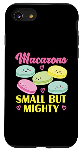 Macarons: klein aber mächtig Hülle für iPhone SE (2020) / 7 / 8 von French Food Designs For A Foodie