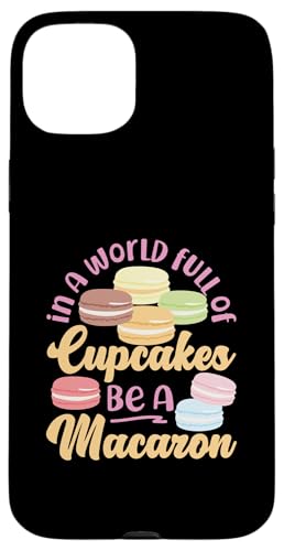 Sei ein Macaron in einer Welt voller Cupcakes Hülle für iPhone 15 Plus von French Food Designs For A Foodie