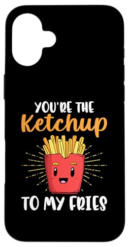 Pommes Frites Design für Ketchup-Liebhaber Hülle für iPhone 16 Plus Pommes Frites Design für Ketchup-Liebhaber Hülle für iPhone 16 Plus von French Fries Designs For Fries And Burger Lover