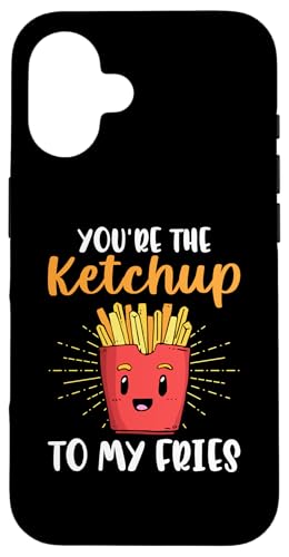 Pommes Frites Design für Ketchup-Liebhaber Hülle für iPhone 16 Pommes Frites Design für Ketchup-Liebhaber Hülle für iPhone 16 von French Fries Designs For Fries And Burger Lover