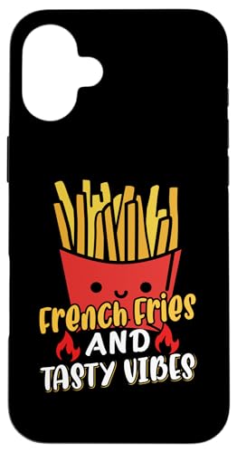 Pommes Frites Design und leckere Stimmung Hülle für iPhone 16 Plus Pommes Frites Design und leckere Stimmung Hülle für iPhone 16 Plus von French Fries Designs For Fries And Burger Lover