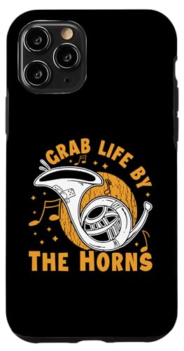 Grab Life By The Horns Waldhorn Hülle für iPhone 11 Pro Grab Life By The Horns Waldhorn Hülle für iPhone 11 Pro von French Horn Brass Instrument Designs For Player
