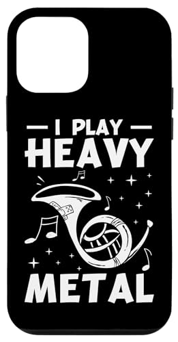 I Play Heavy Metal Waldhorn Hülle für iPhone 12 mini I Play Heavy Metal Waldhorn Hülle für iPhone 12 mini von French Horn Brass Instrument Designs For Player
