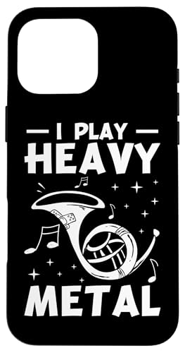 I Play Heavy Metal Waldhorn Hülle für iPhone 16 Pro Max I Play Heavy Metal Waldhorn Hülle für iPhone 16 Pro Max von French Horn Brass Instrument Designs For Player