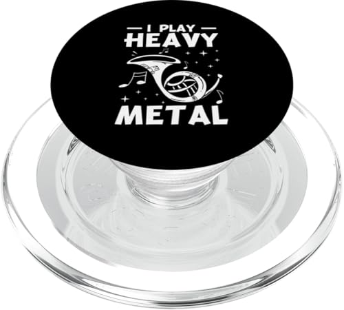 I Play Heavy Metal Waldhorn PopSockets PopGrip für MagSafe I Play Heavy Metal Waldhorn PopSockets PopGrip für MagSafe von French Horn Brass Instrument Designs For Player