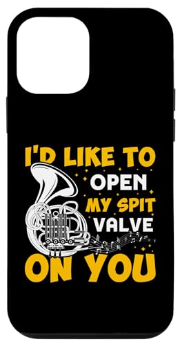 I'd Like To Open My Spit Valve On You Waldhorn Hülle für iPhone 12 mini von French Horn Brass Instrument Designs For Player