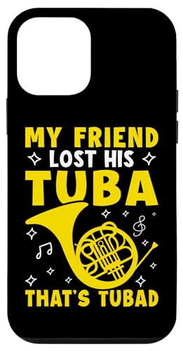 My Friend Lost His Tuba - That's Tubad Waldhorn Hülle für iPhone 12 mini My Friend Lost His Tuba - That's Tubad Waldhorn Hülle für iPhone 12 mini von French Horn Brass Instrument Designs For Player