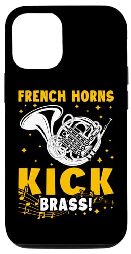 Waldhörner Kick-Messing Hülle für iPhone 12/12 Pro von French Horn Brass Instrument Designs For Player