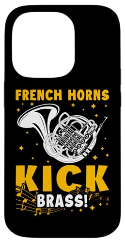 Waldhörner Kick-Messing Hülle für iPhone 14 Pro Waldhörner Kick-Messing Hülle für iPhone 14 Pro von French Horn Brass Instrument Designs For Player
