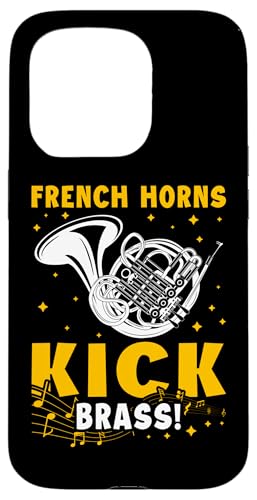 Waldhörner Kick-Messing Hülle für iPhone 15 Pro Waldhörner Kick-Messing Hülle für iPhone 15 Pro von French Horn Brass Instrument Designs For Player